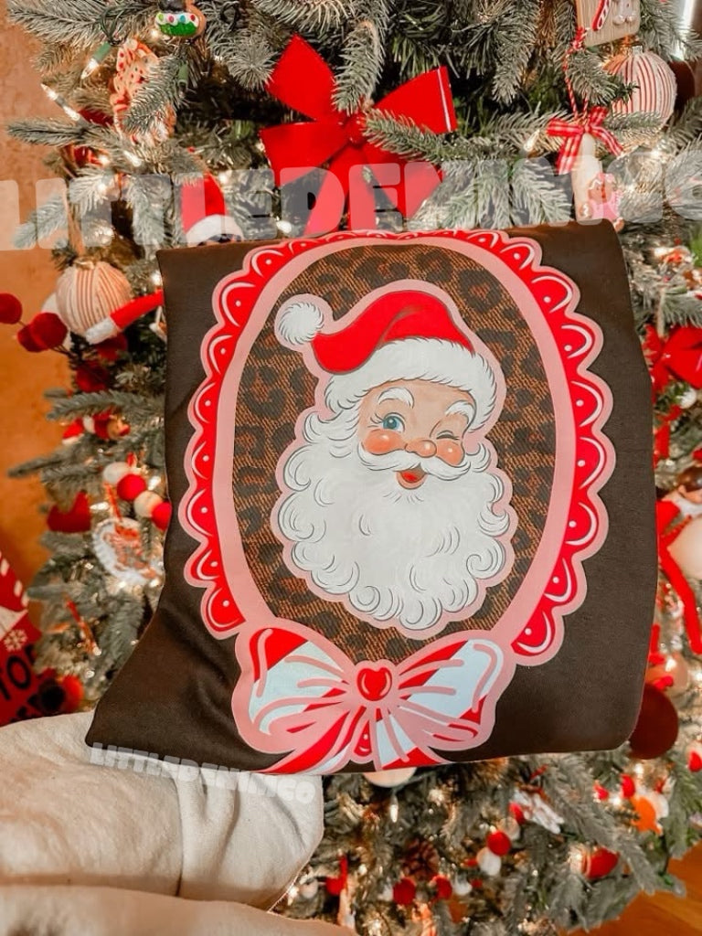 EXCLUSIVE LEOPARD SANTA • BROWN AS IS • ADULTS
