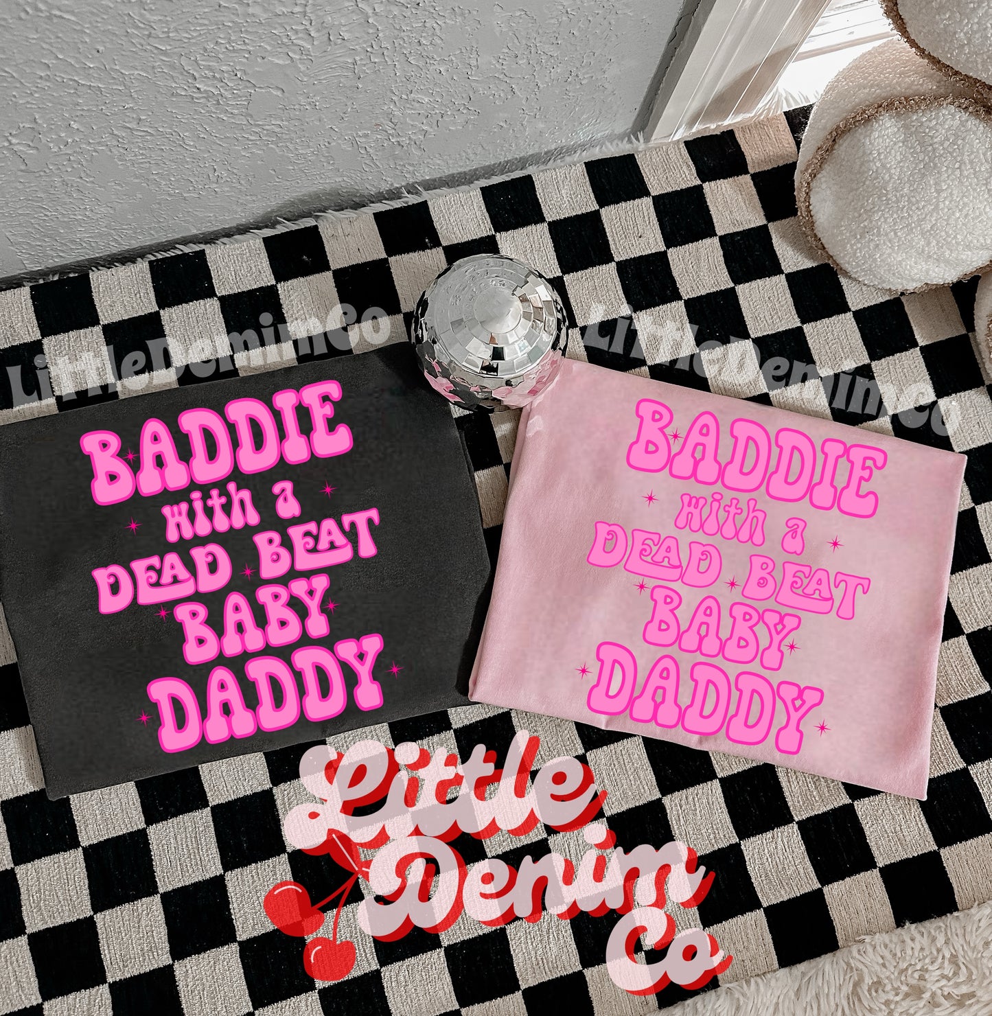 Baddie with a DB baby daddy