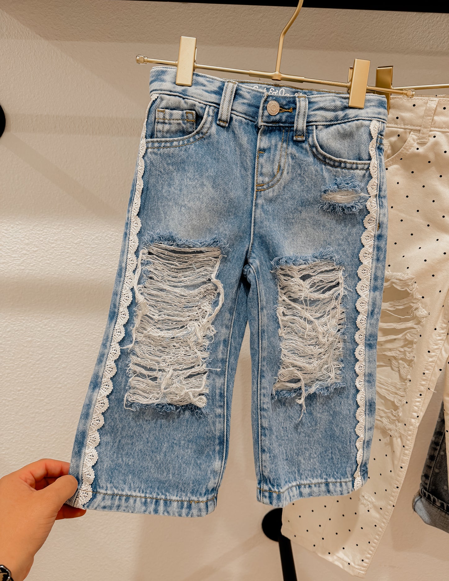 Lacetrim jeans