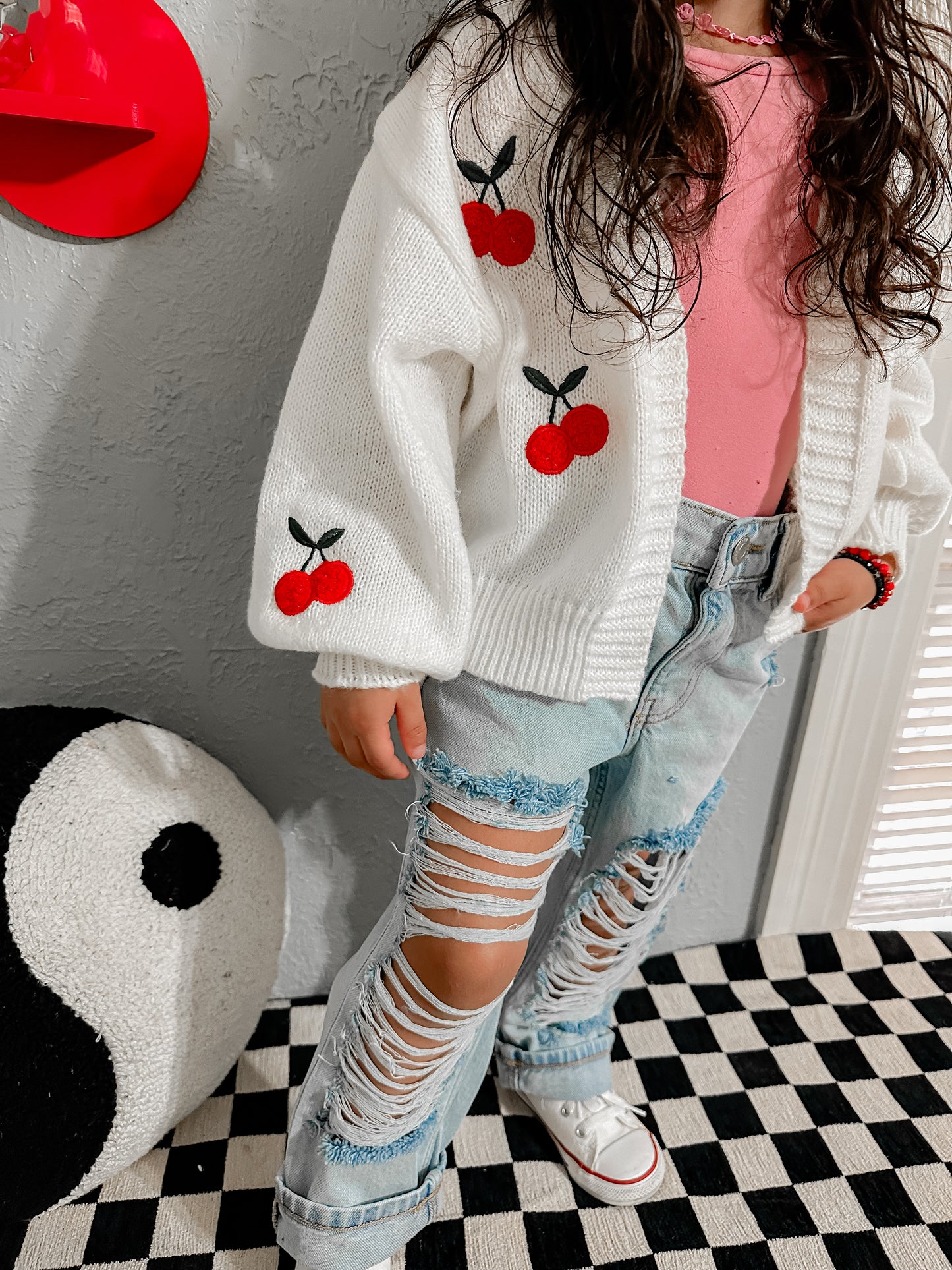 Cherry Pop Cardi