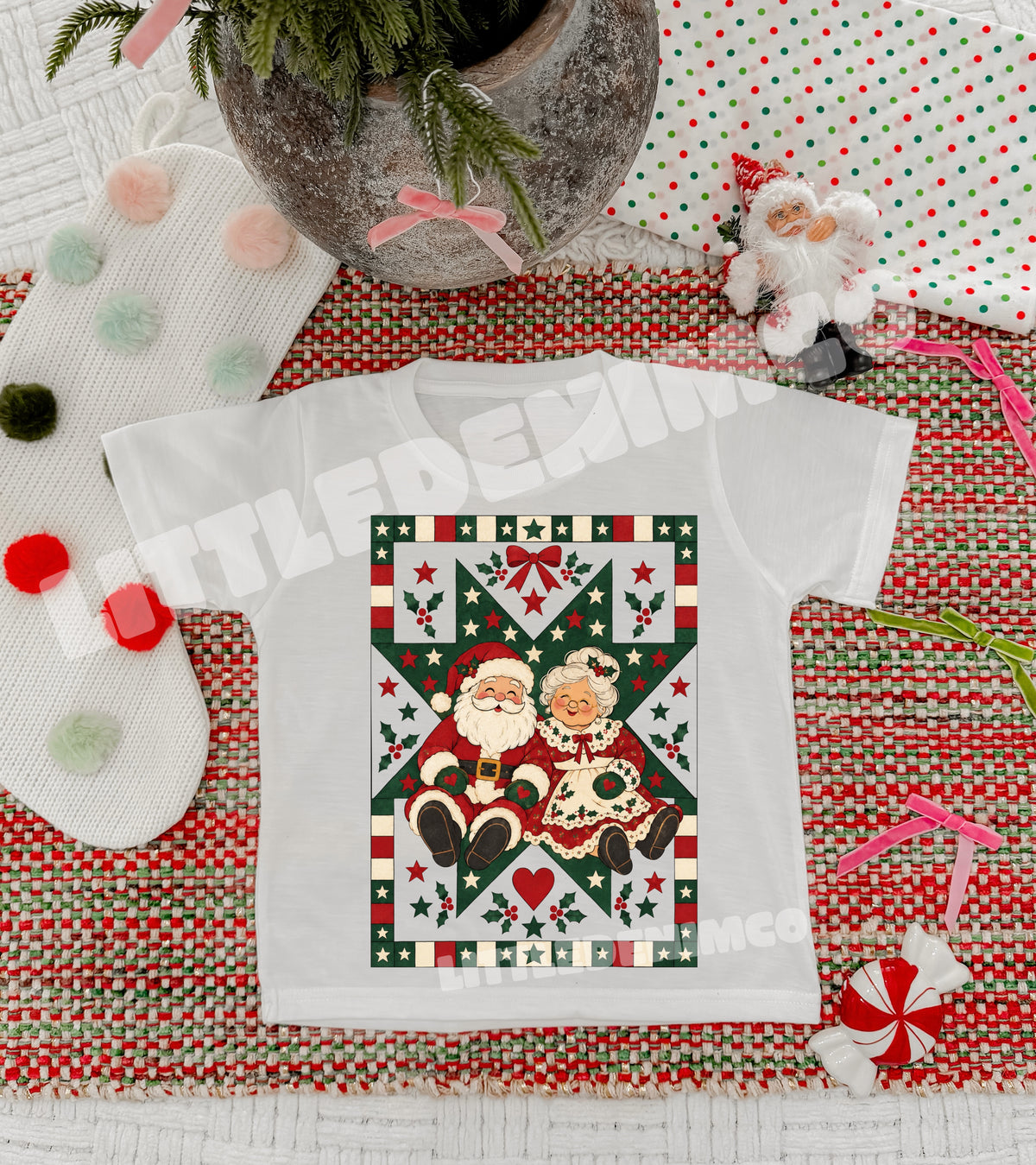Vintage Mr & Mrs Claus