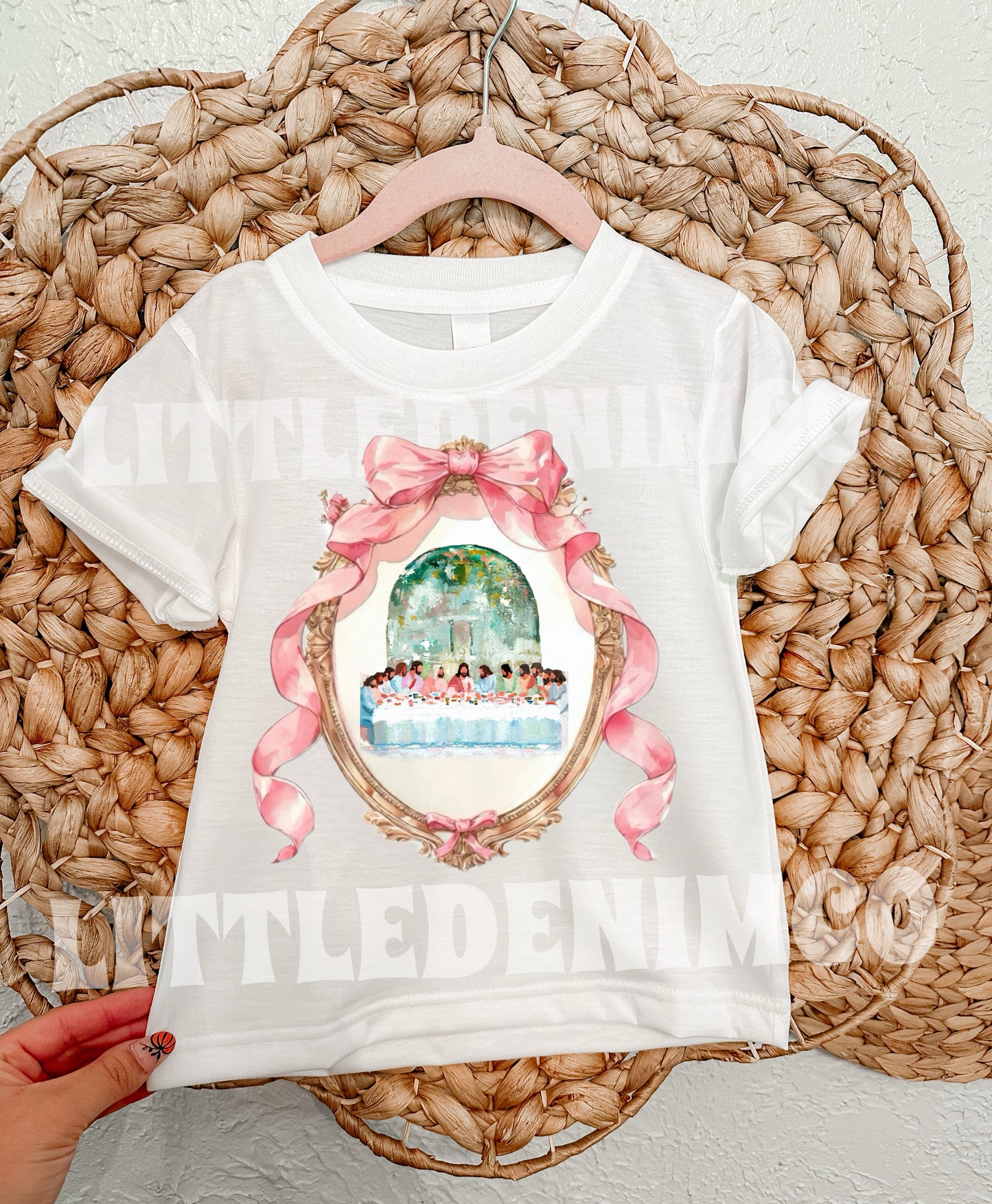 Last supper frame tee