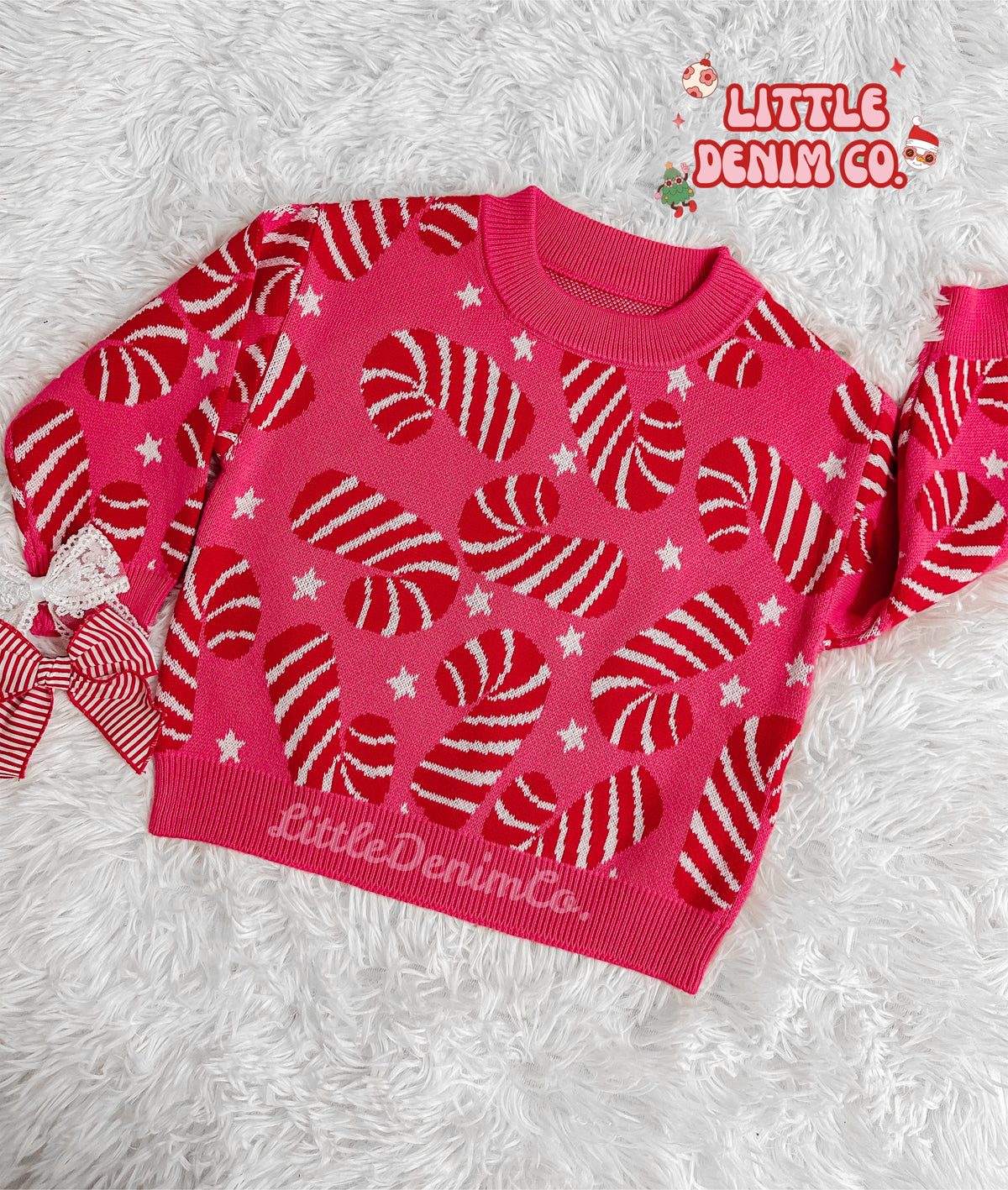 Candy Cane Sweater