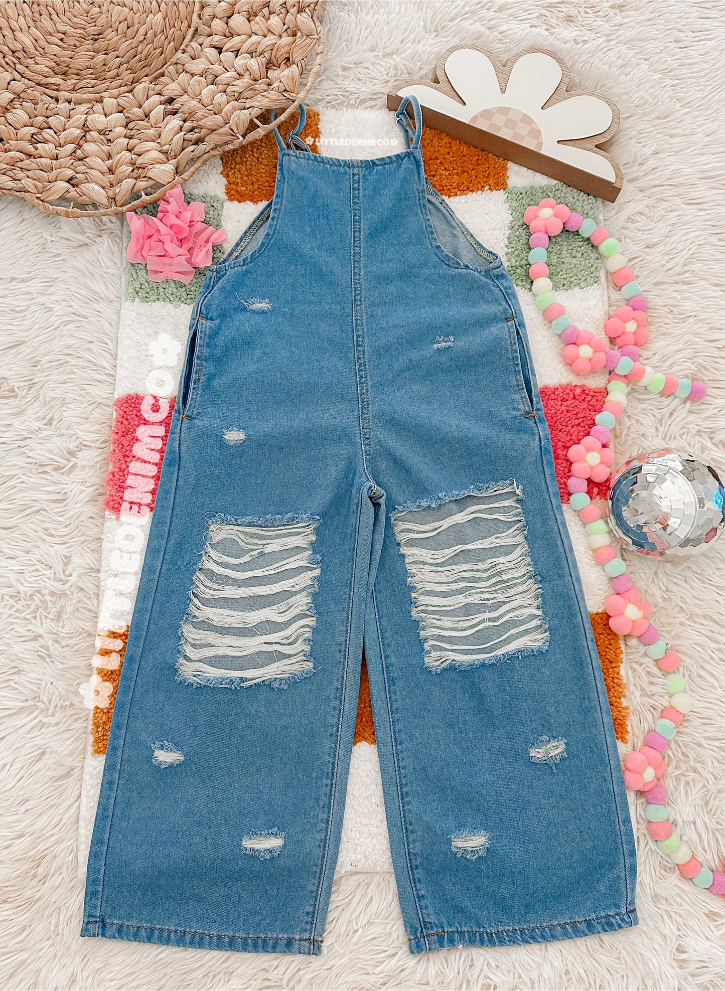 Babe denim jumpsuit