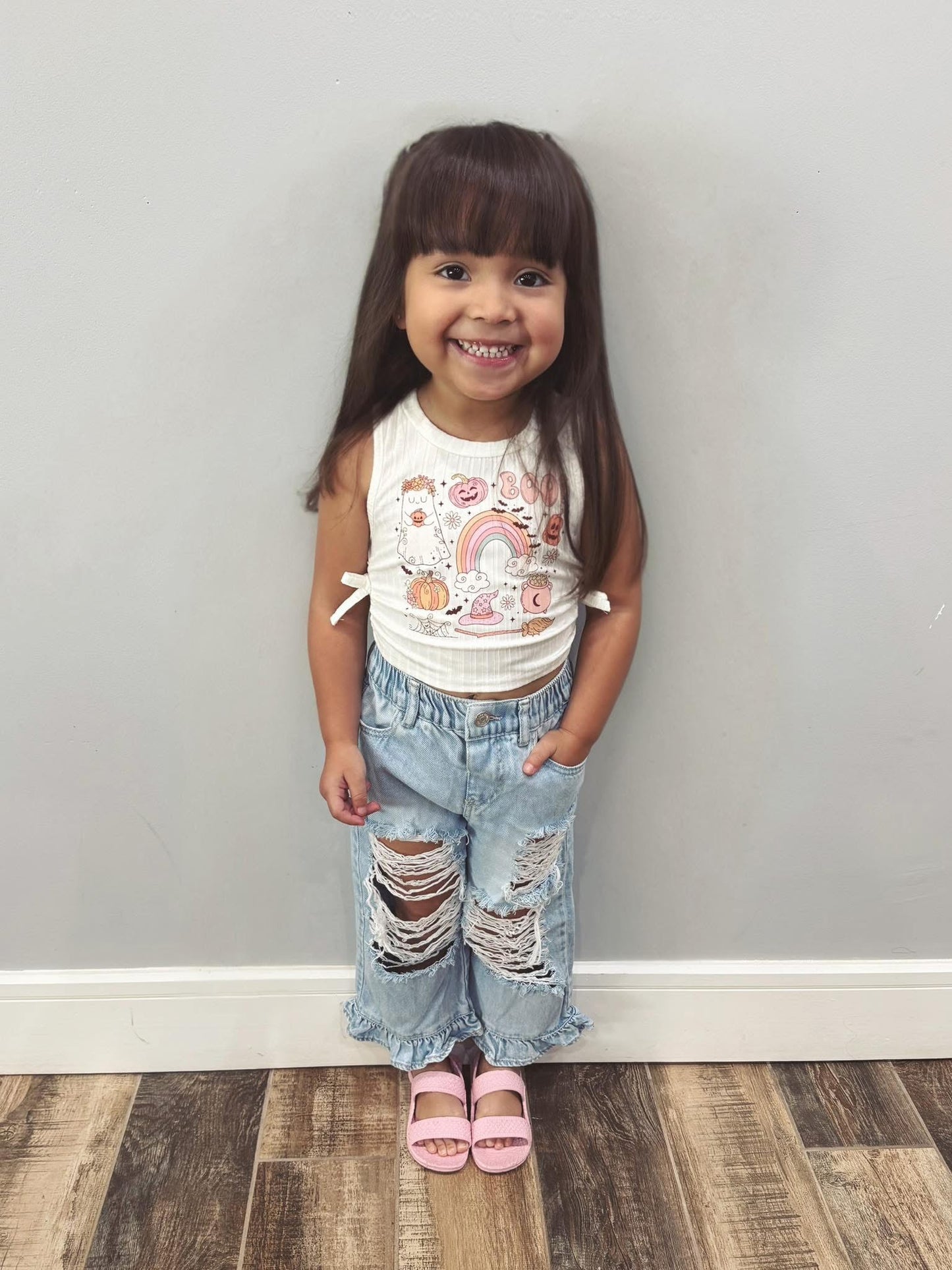 Coquette Ruffle Jeans