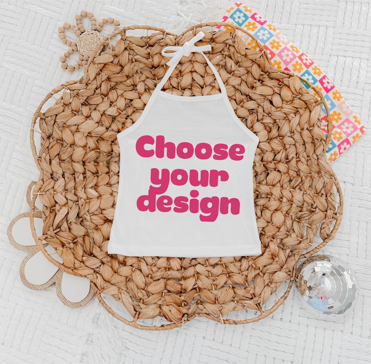 Chose your design halter top