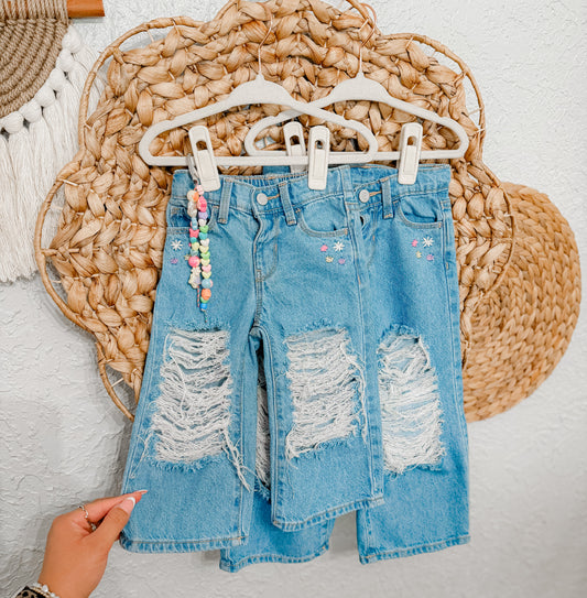 Spring fun wide leg