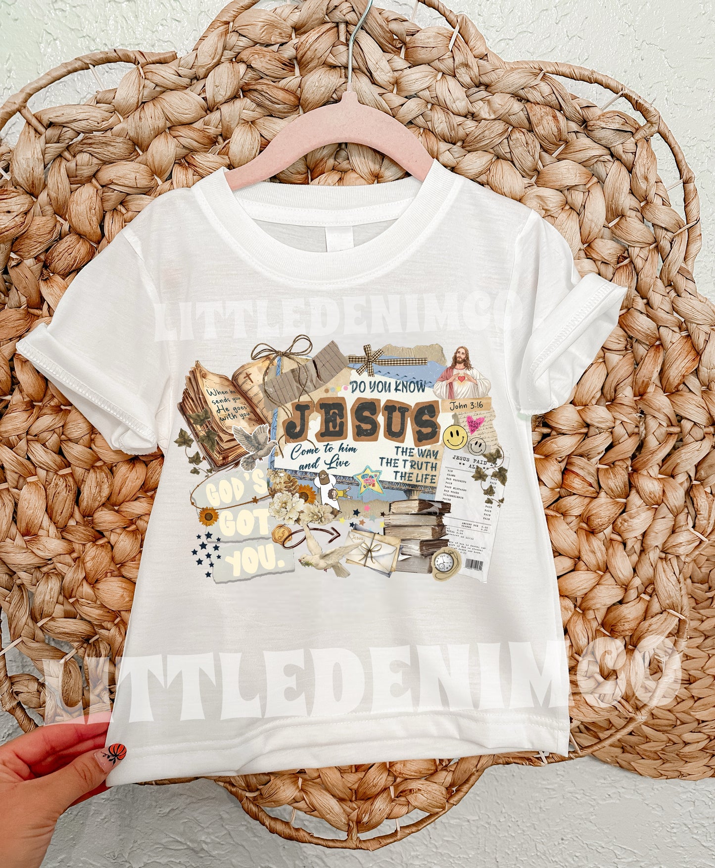 Vintage Jesus collage