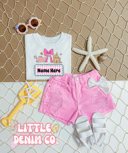 Beachy Name Tee 🐚