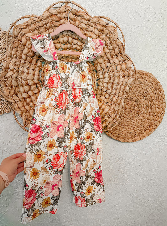 Fall Floral Romper (NO CODES)