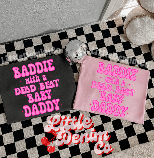 Baddie with a DB baby daddy