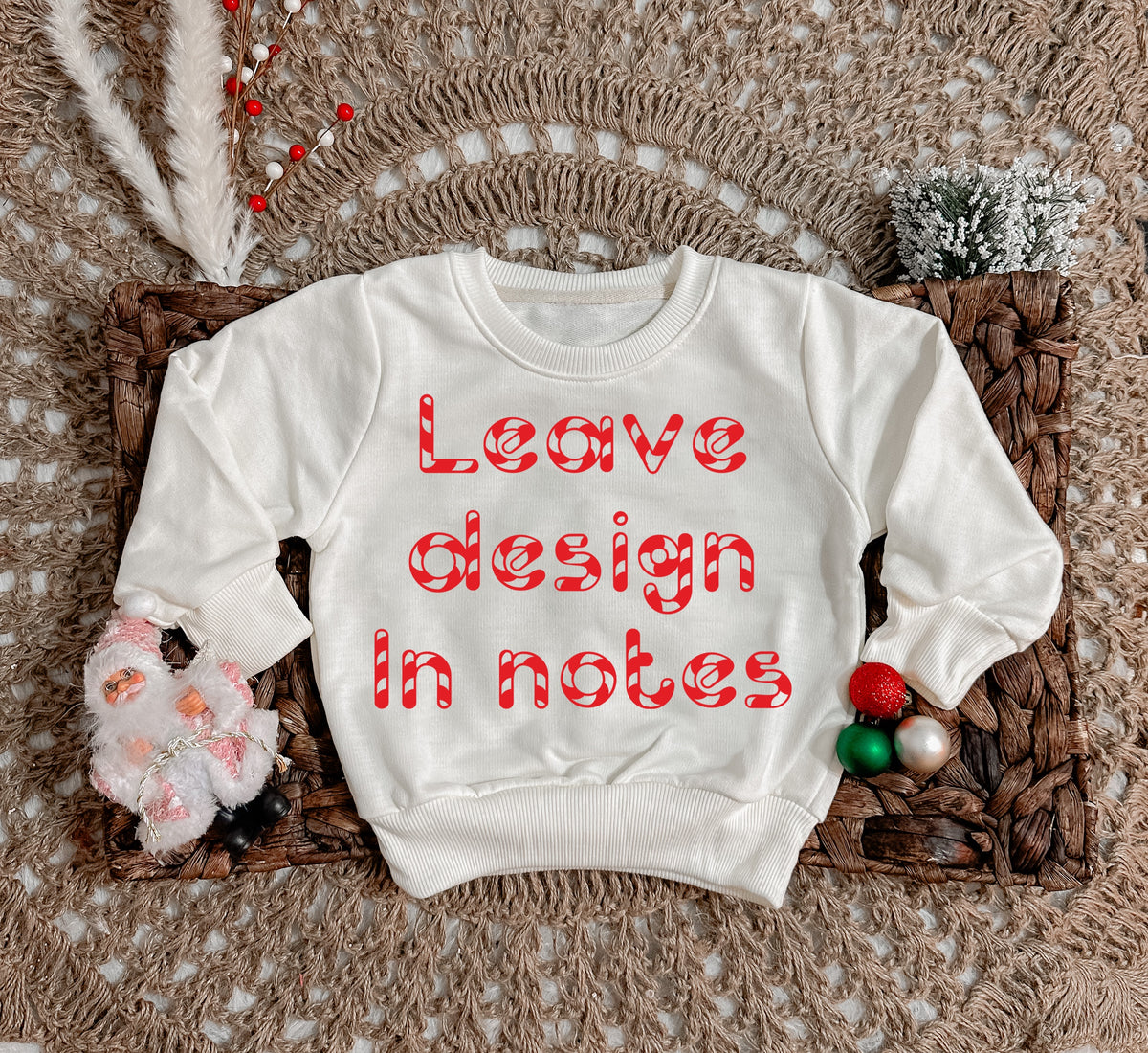 Crewneck (leave design in notes)
