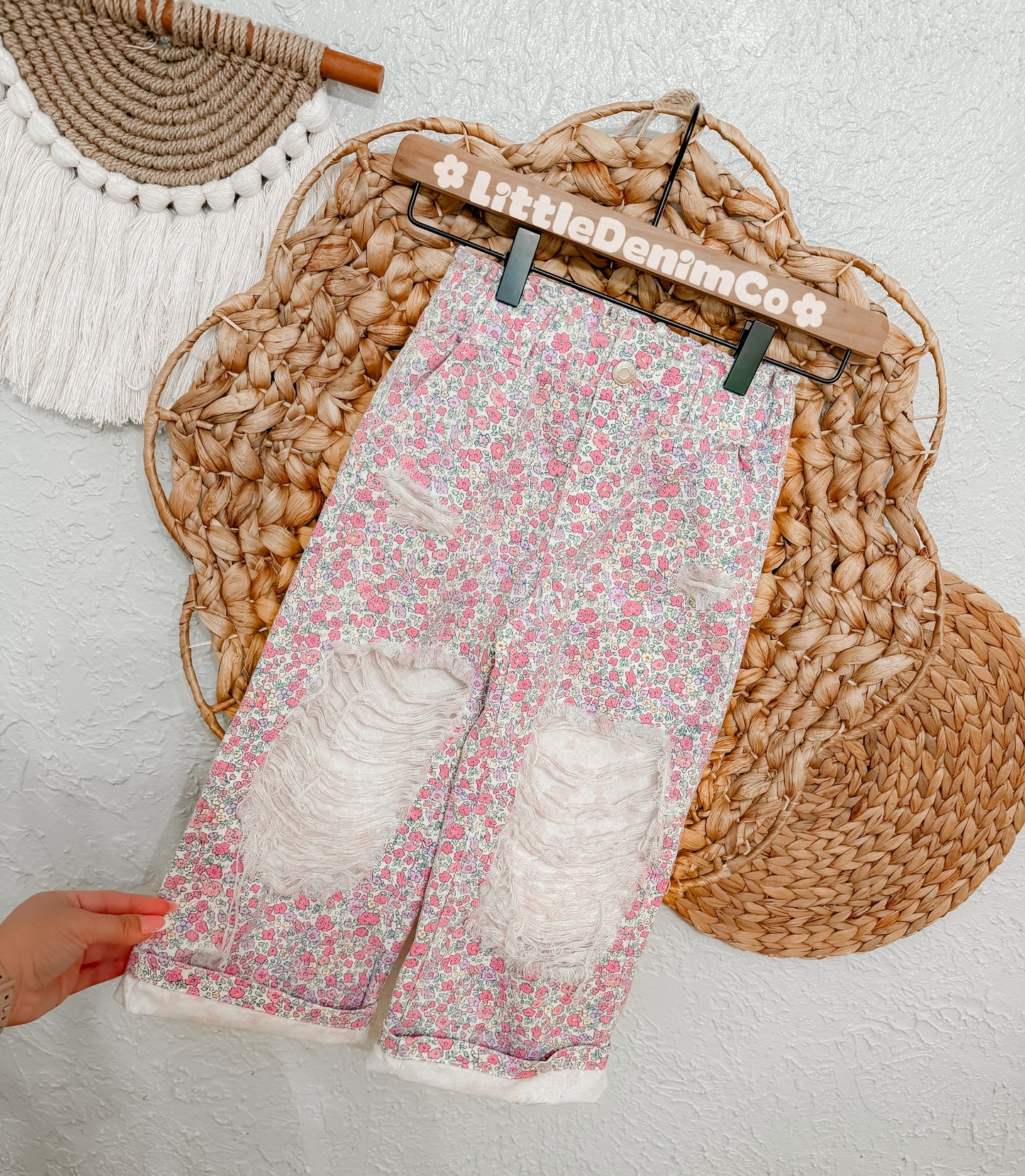 Daisy floral Jeans