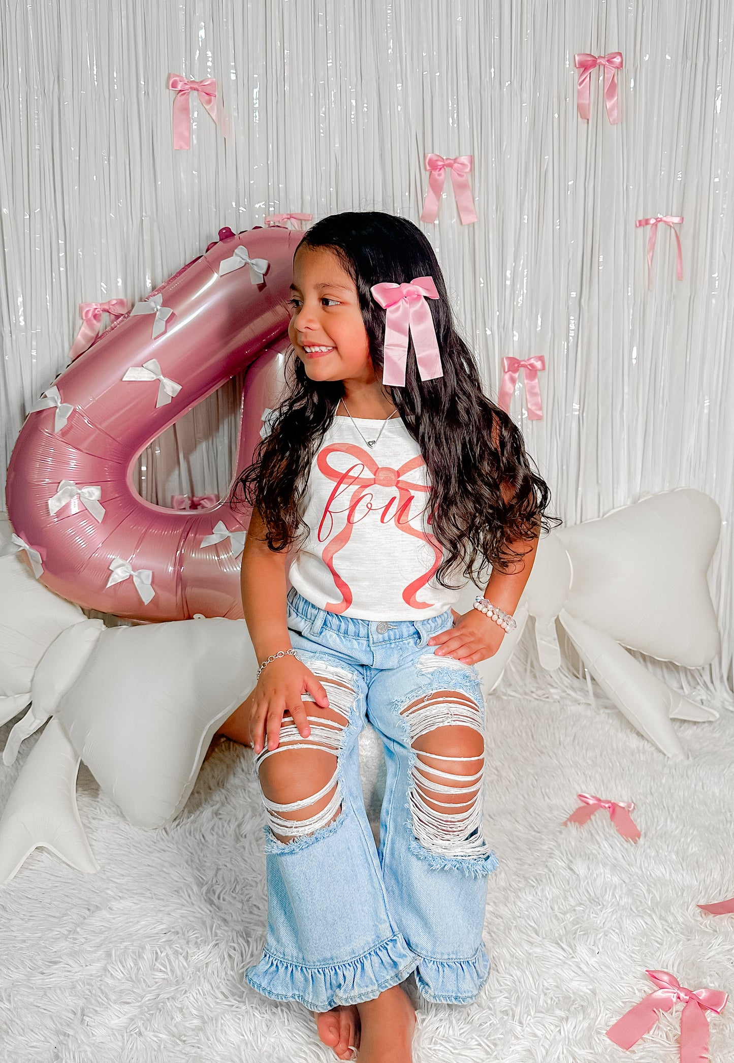 Coquette Ruffle Jeans