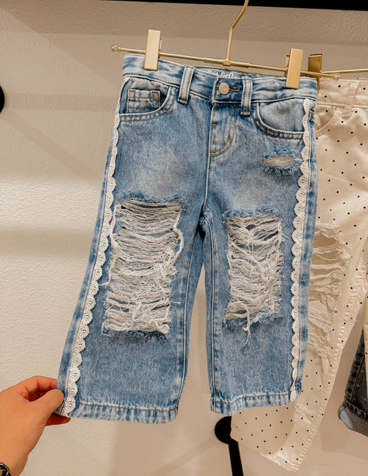 Lacetrim jeans