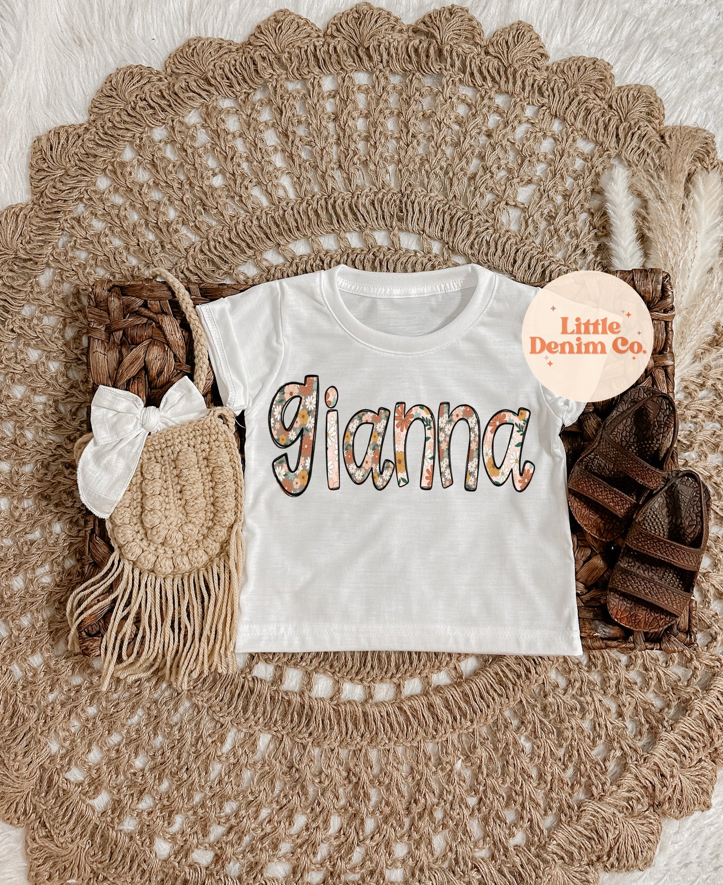 BOHO name tee