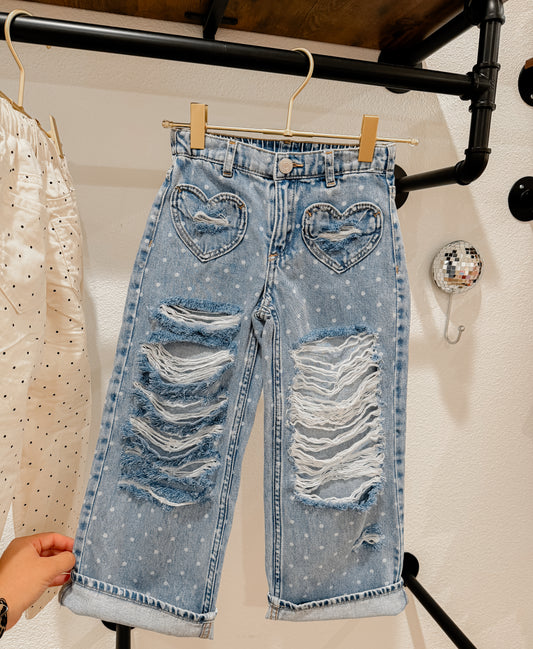 Wide leg Polkadot