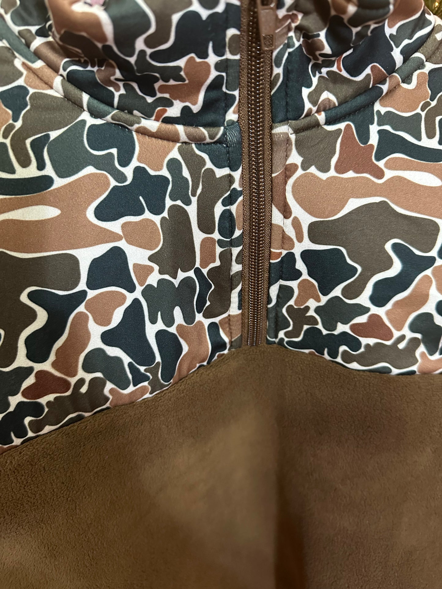 Camo quarter zip (NO CODES)