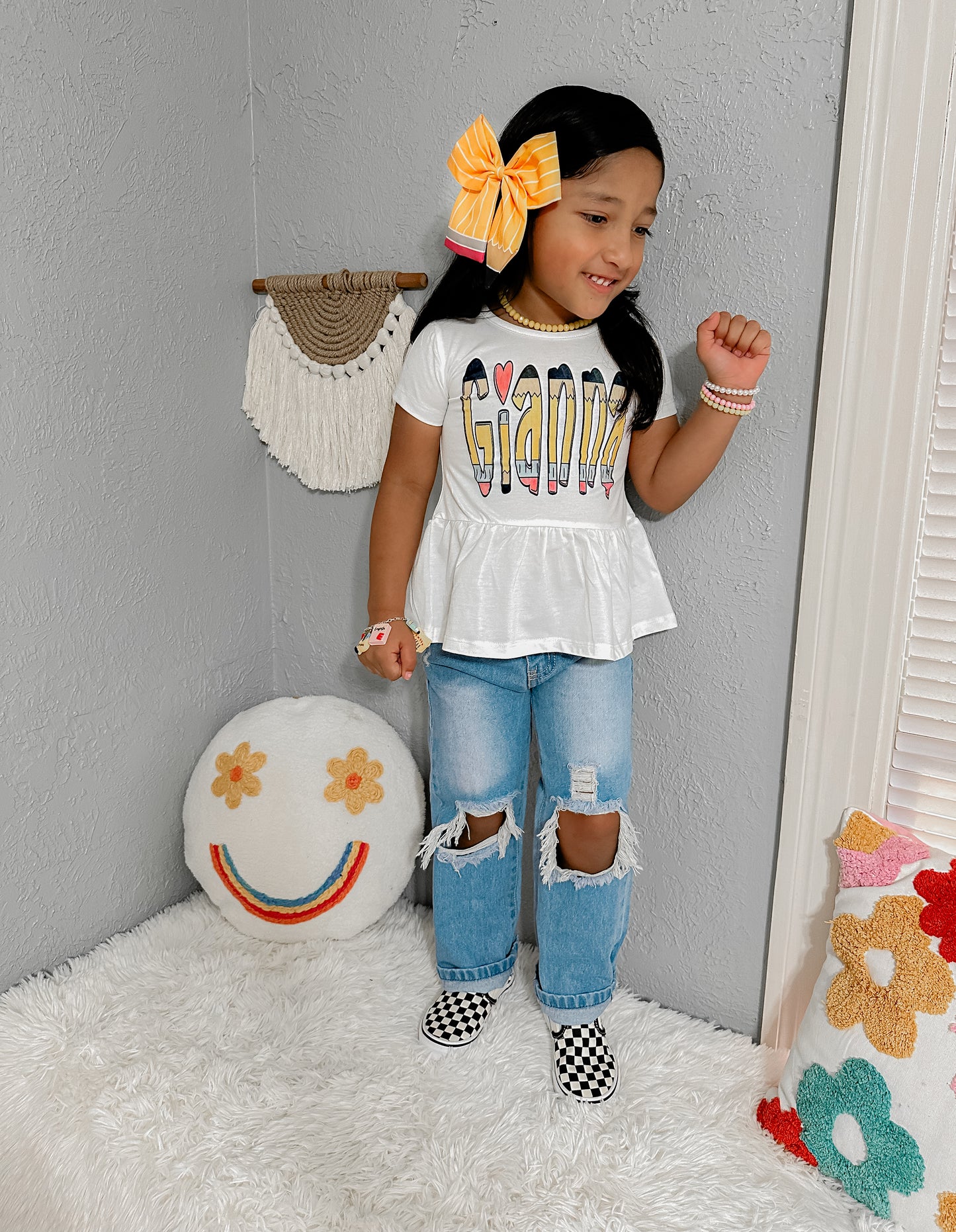 PEPLUM TEE (CUSTOM LEAVE IN NOTES)