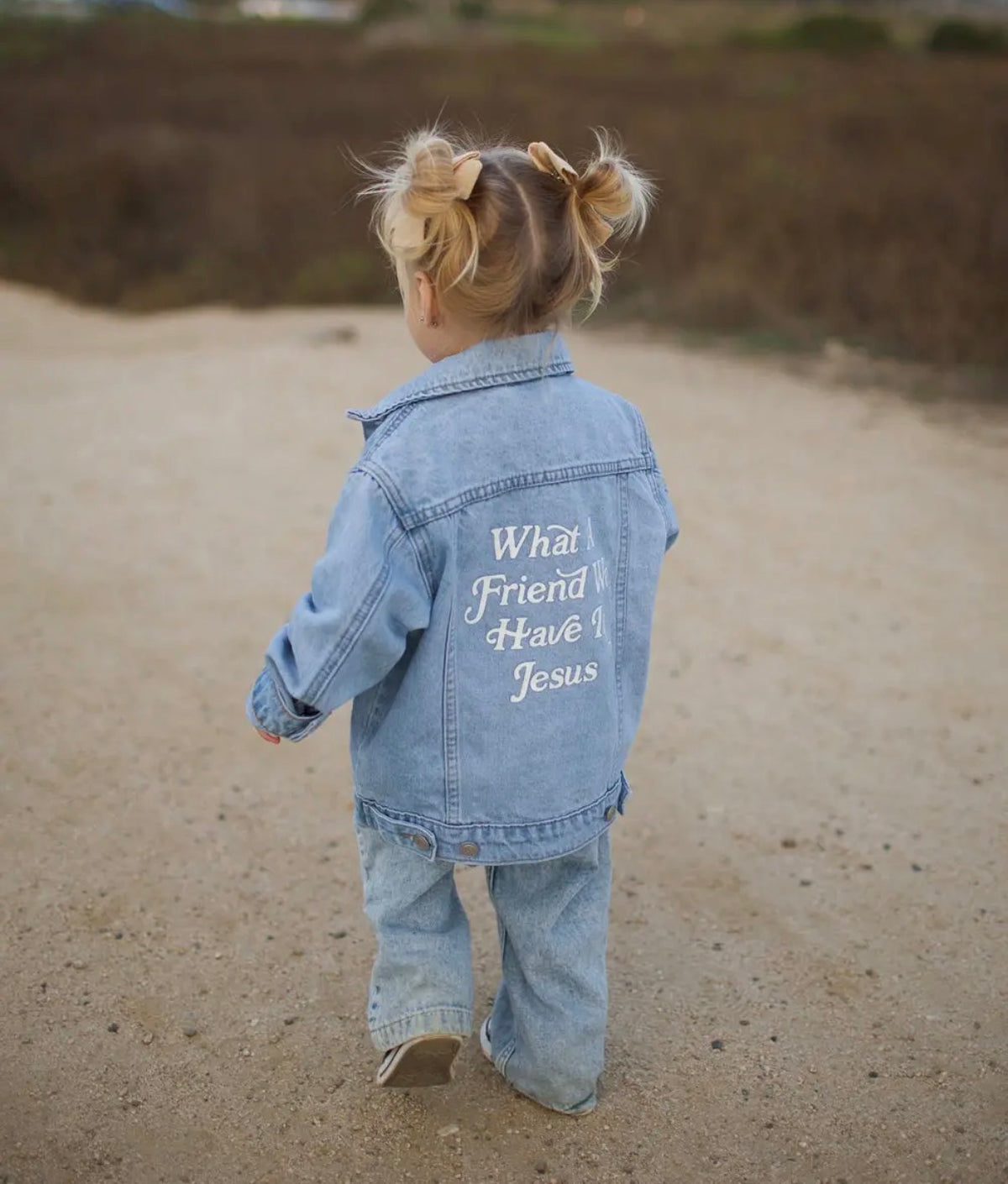 What a friend in Jesus Denim Jacket