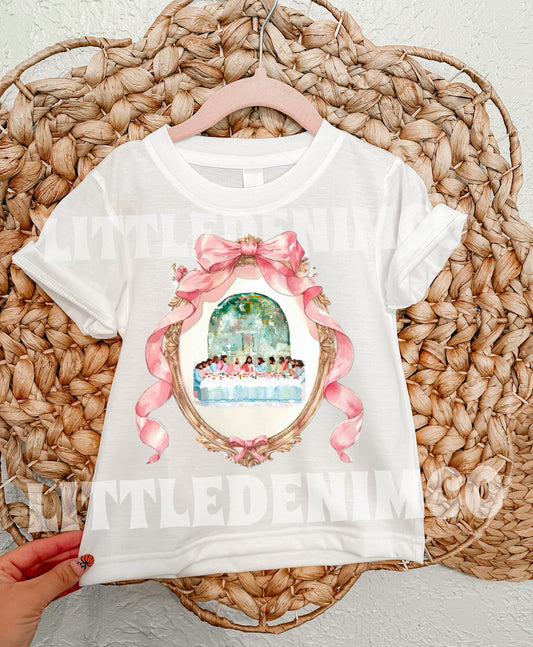 Last supper frame tee