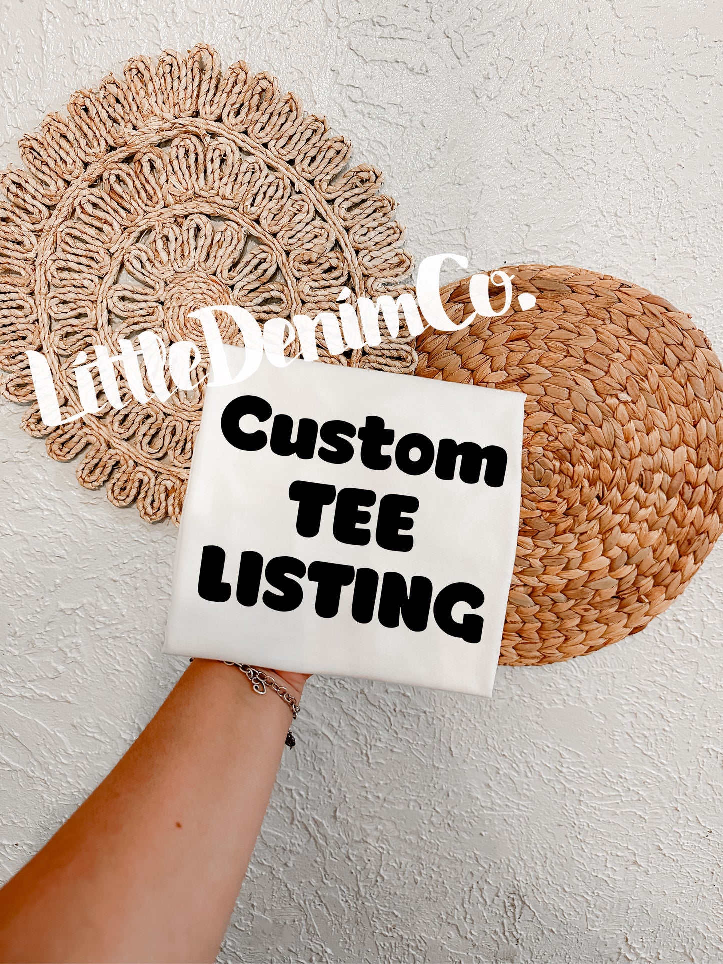 CUSTOM TEE LISTING(read description)