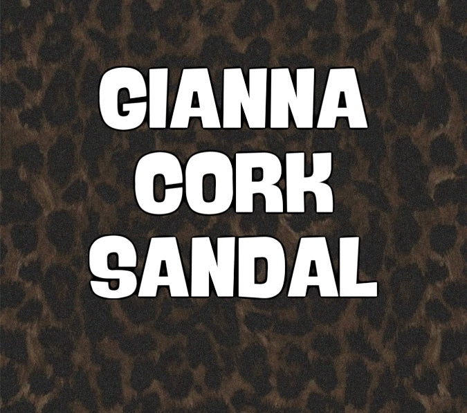 Cork Sandal