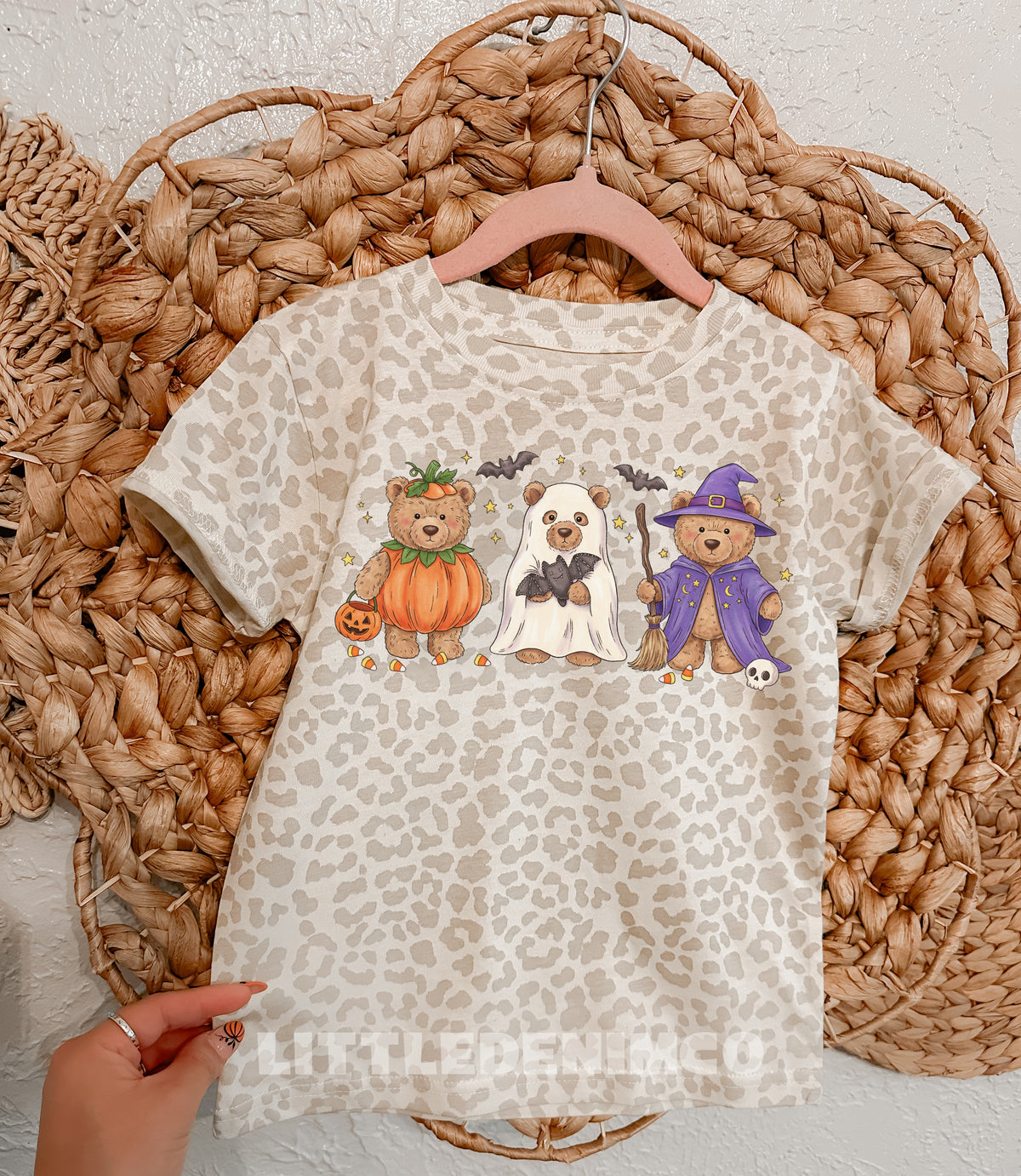 LEOPARD SPOOKY TEE • NO CODES